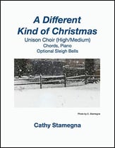 A Different Kind of Christmas Unison choral sheet music cover